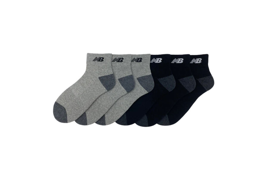 NEW BALANCE 남성 스포츠양말 6족 FREE SIZE