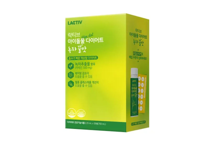 락티브아이돌풀 다이어트 녹차꿀맛 25ML X 30병
