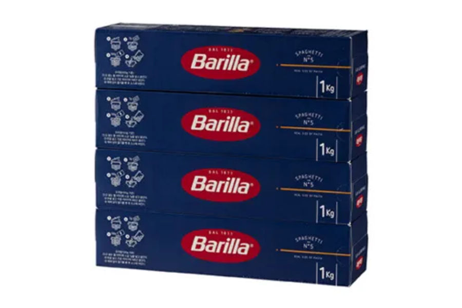 BARILLA 스파게티면 1KG X 4