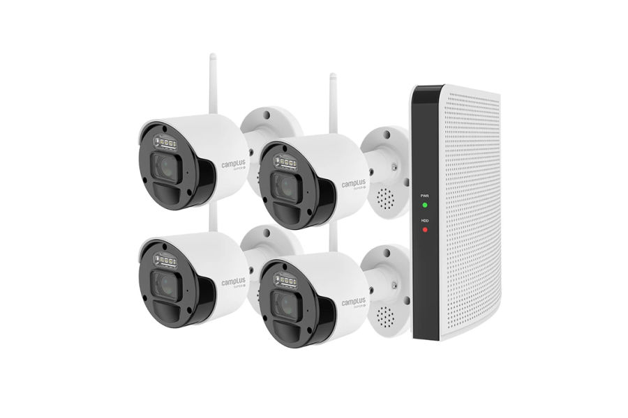 캠플러스 무선 보안카메라 8CH/4CM (Wifi형)