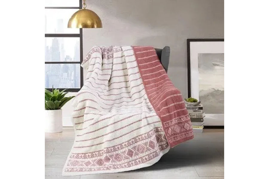 SUNYIN 니트 양면 담요 152X177CM