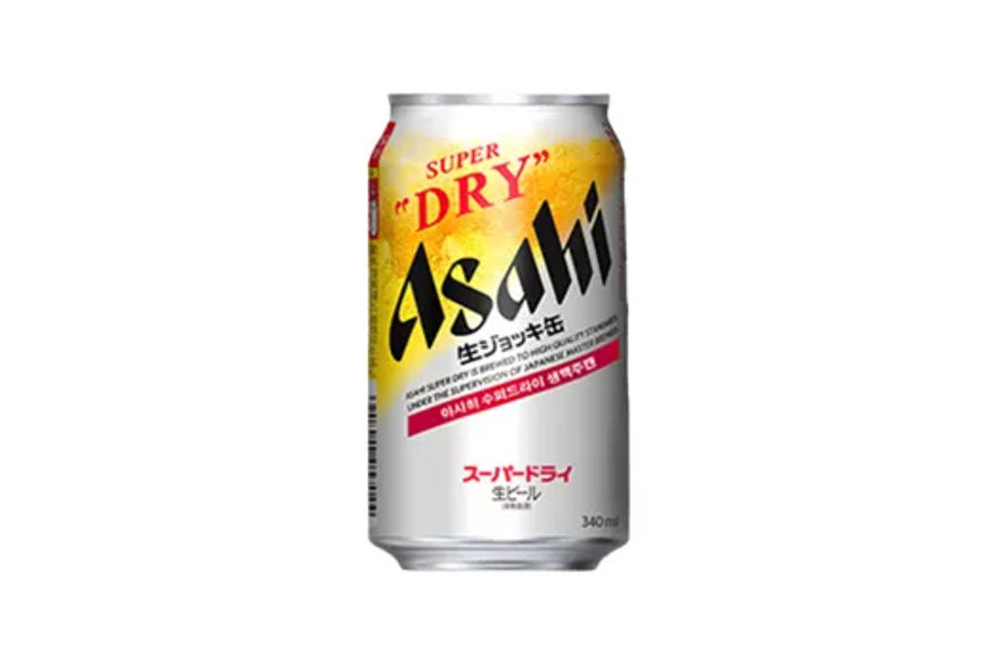 ASAHI 수퍼드라이생맥주캔 340ML X 24캔