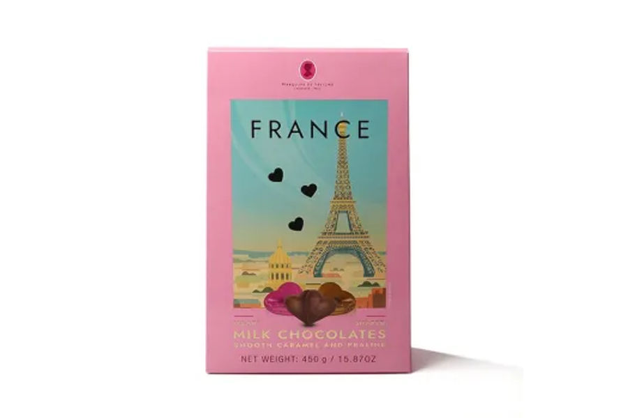 YVES TURIES 하트 모양 초콜릿 450G