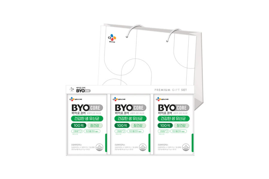 CJ바이오코어 건강한 생유산균 100억 1.5g x 30포x 3