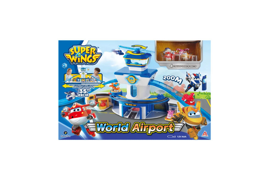 슈퍼윙스 월드공항 관제탑 플레이 세트