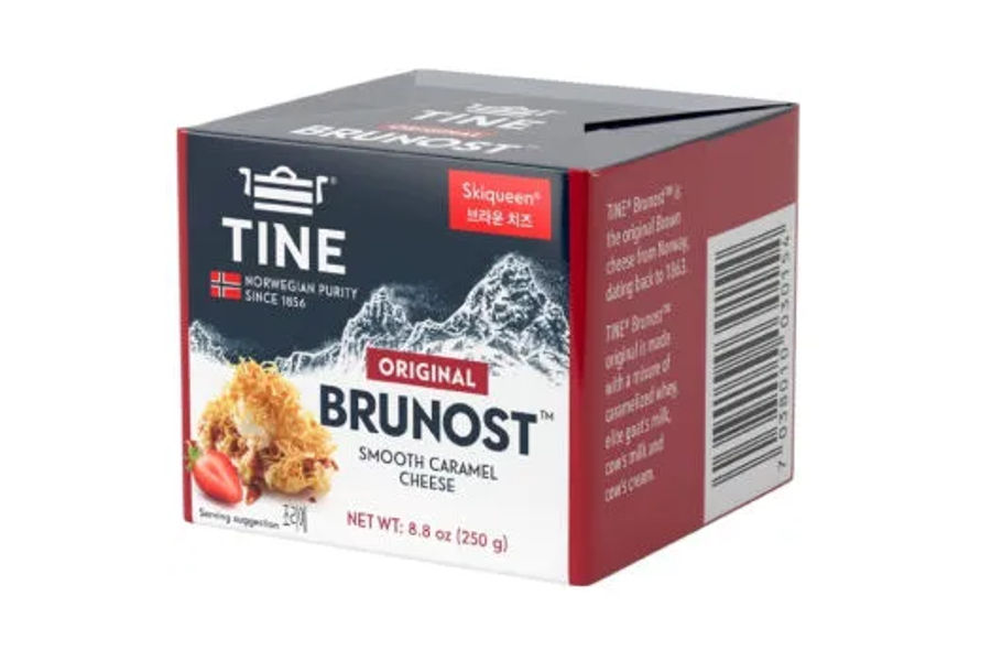 TINE 브라운 치즈 슬라이스 250G X 2 원산지: 노르웨이