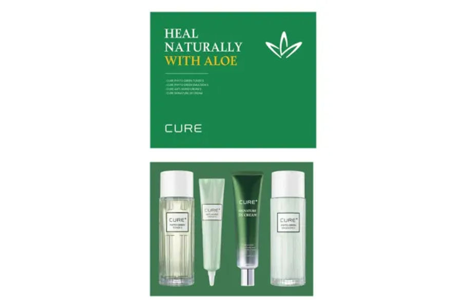 김정문알로에 큐어 스킨케어세트