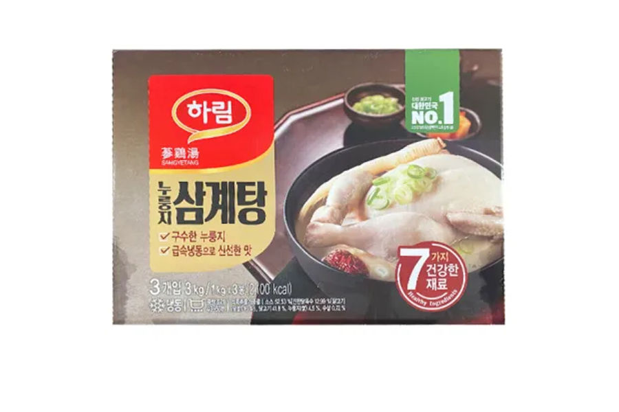 하림 누룽지 삼계탕 1KG X 3