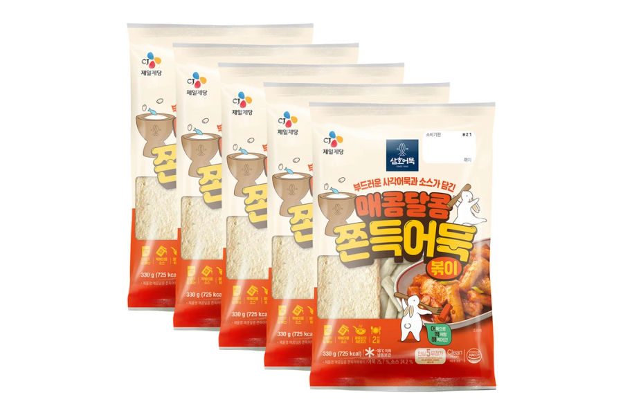 CJ 삼호매콤달콤쫀득어묵볶이330g x 5