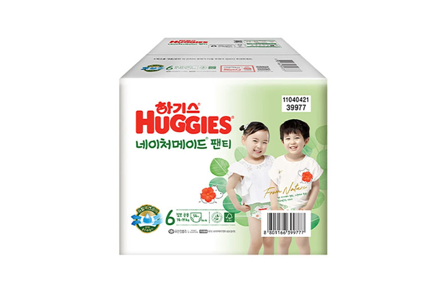 하기스 네이처 메이드 팬티형 6단계 54매