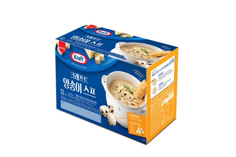 KRAFT 양송이스프 198G X 12 