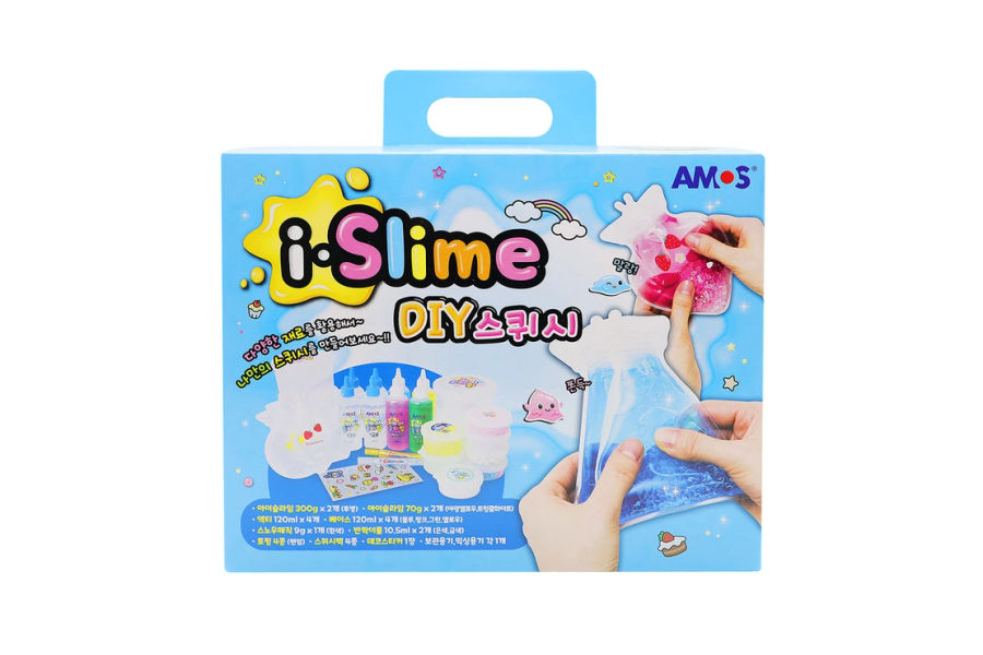 AMOS 아모스 아이슬라임 DIY 스퀴시 세트