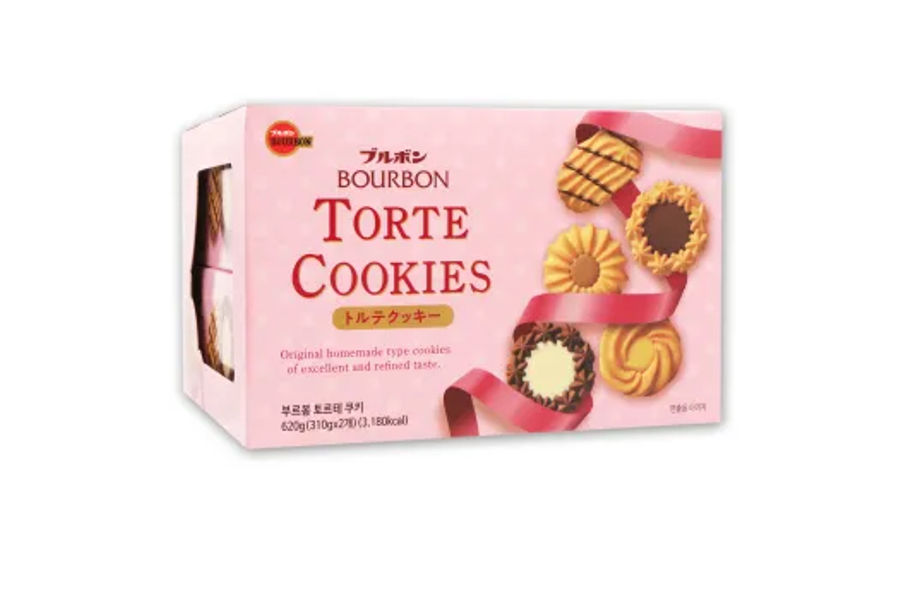 BOURBON 토르테쿠키틴 620G / 310G X 2