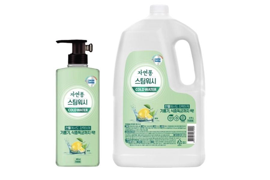 자연퐁스팀워시 콜드워터주방세제 2.75L + 685ML