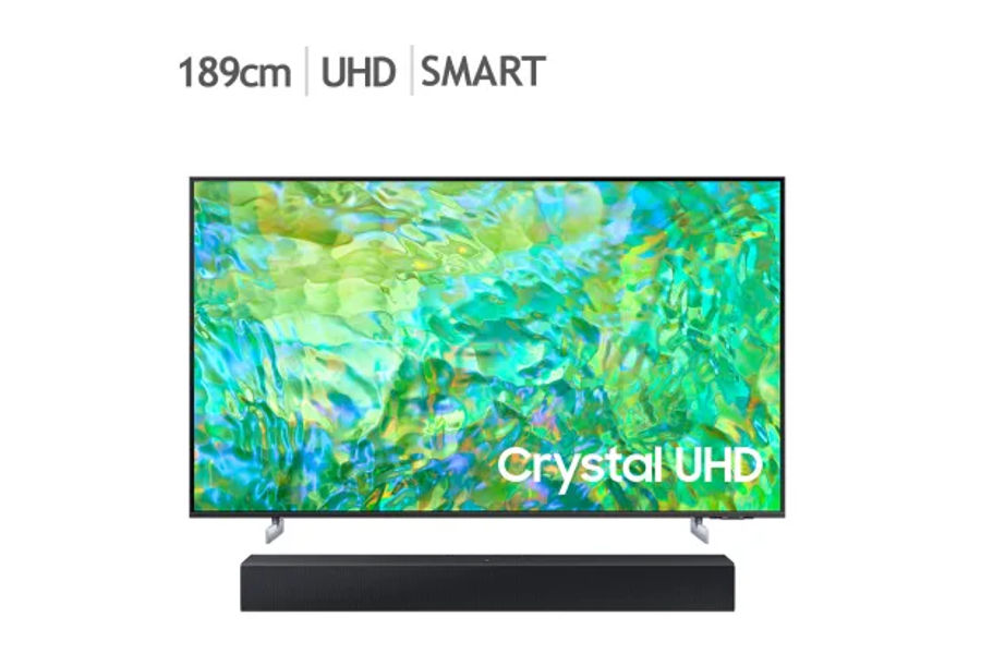 SAMSUNG UHD TV 75 형 189CM + C400 SOUNDBAR