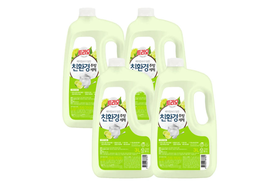 트리오 담은 주방세제 3L X 4
