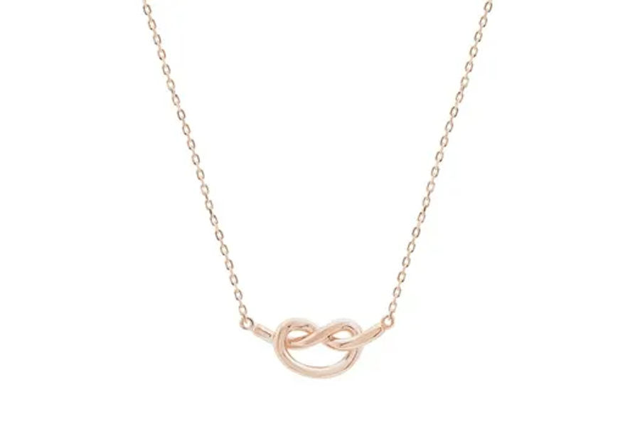 클라베드제이 꼬임장식 목걸이 18K / 45CM