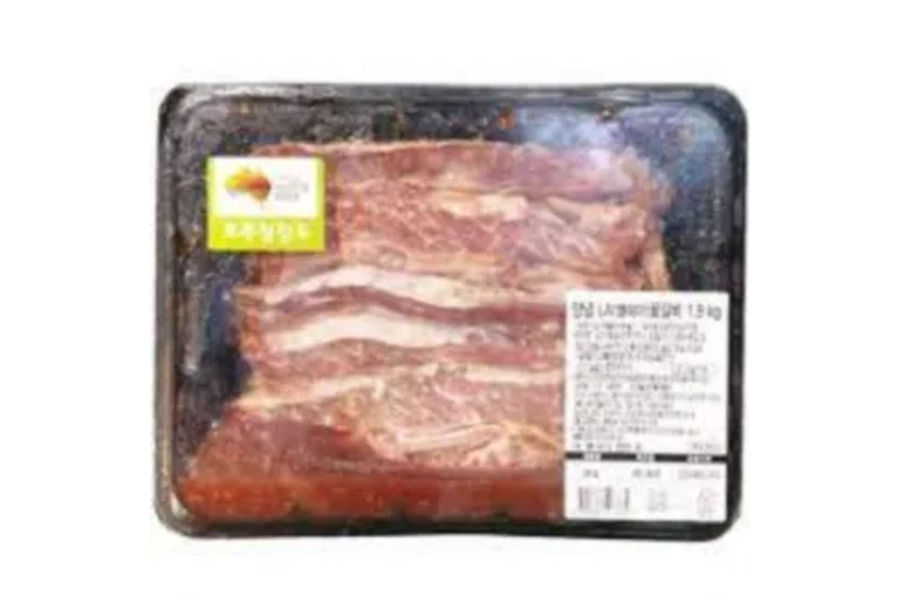 양념 LA꽃갈비 쇠고기 원산지 : 호주 1.6KG