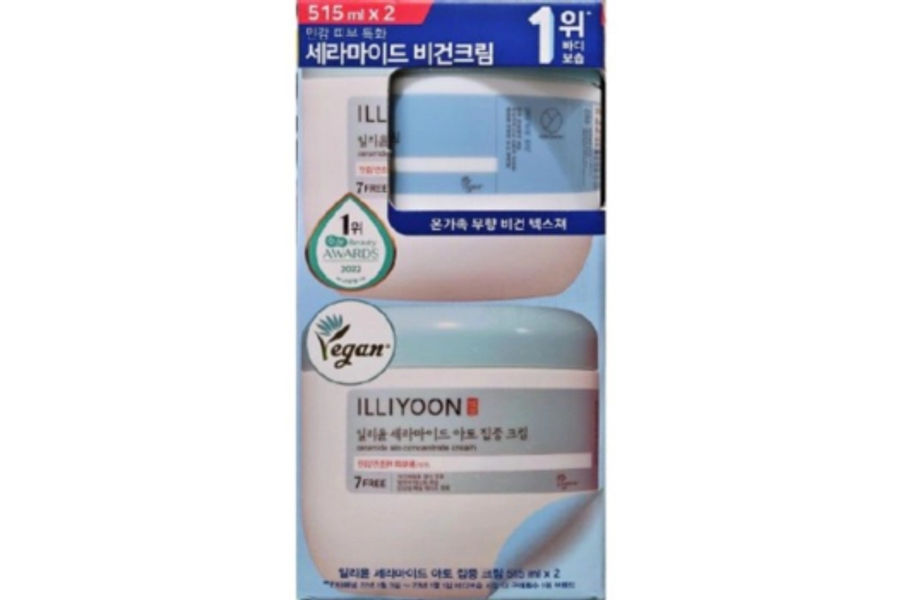 ILLIYOON 일리윤 세라마이드 아토 크림 515ML X 2개