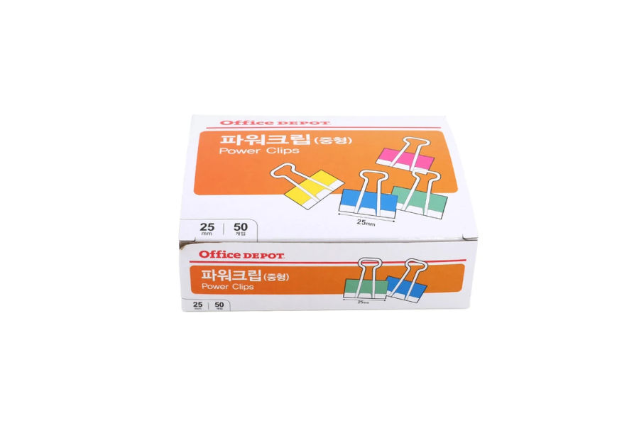 파워 클립25mm (중) 50pcs x 5팩
