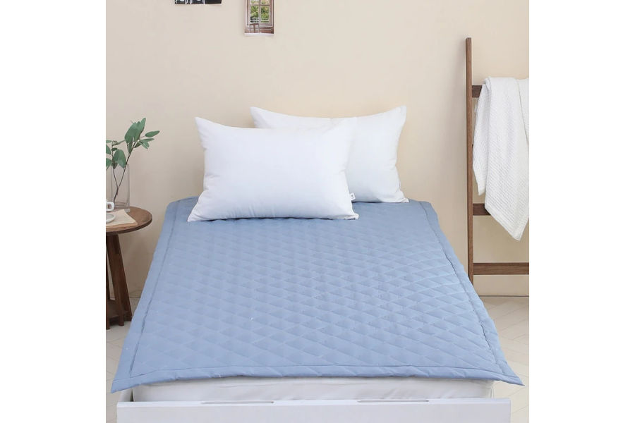 April At Home 면 솔리드 밴드 패드 - 싱글