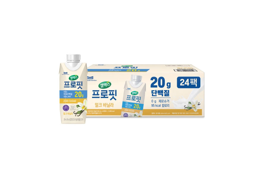셀렉스 프로핏 우유단백질 - 밀크바닐라 250ml x 24팩
