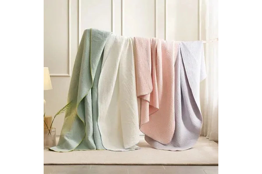 APRIL AT HOME 피그먼트 담요 145X170CM