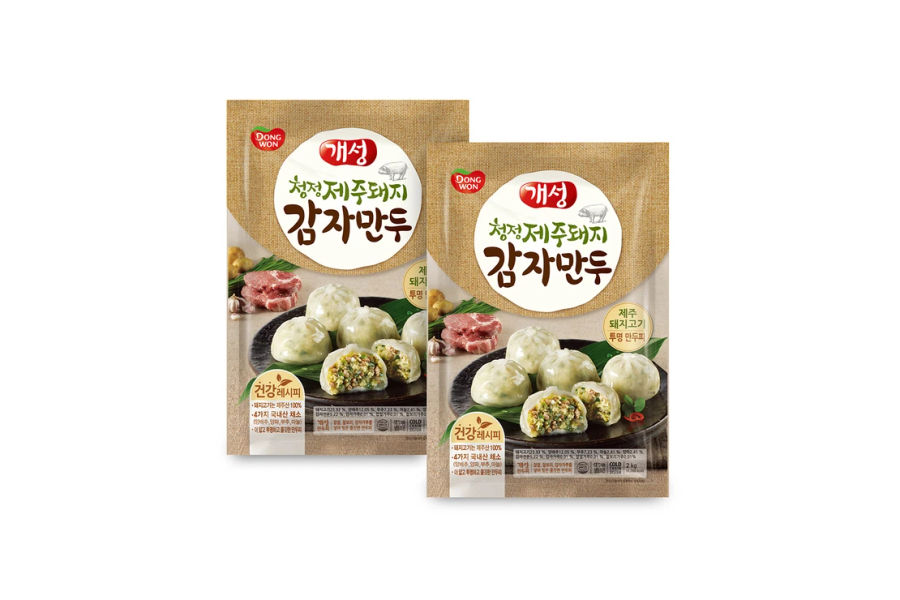 개성제주돼지감자만두 2KG X 2