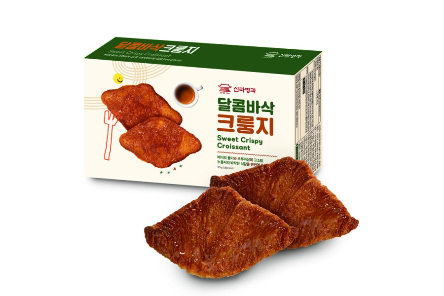 신라명과 달콤바삭 크룽지 25G X 15 