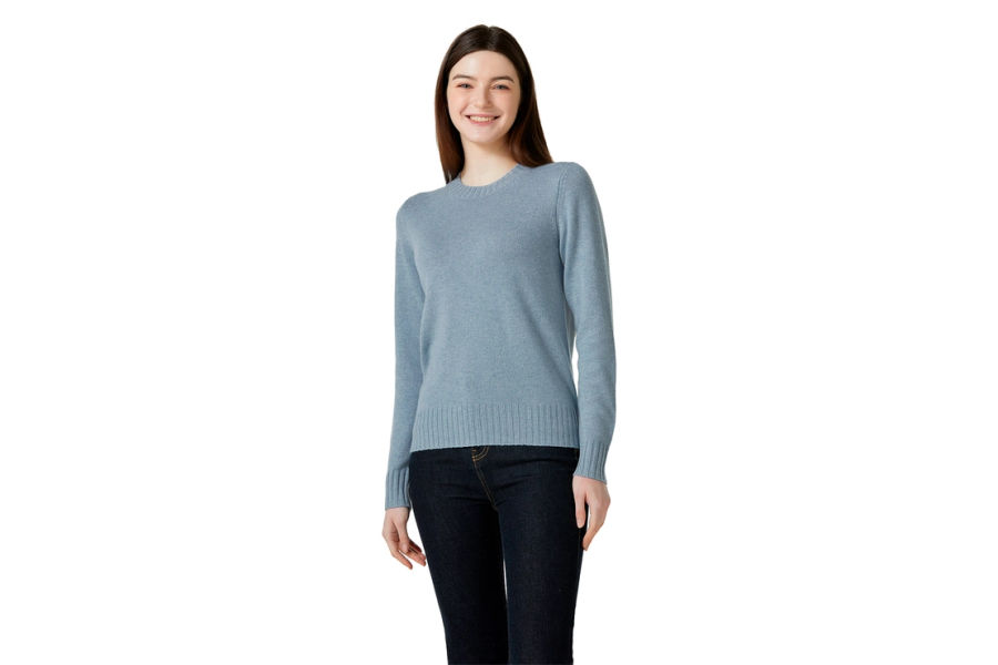 리디아 바인 여성 캐시미어 100% 니트