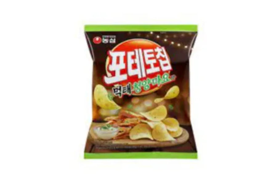 농심 포테토칩 청양마요 50G X 16