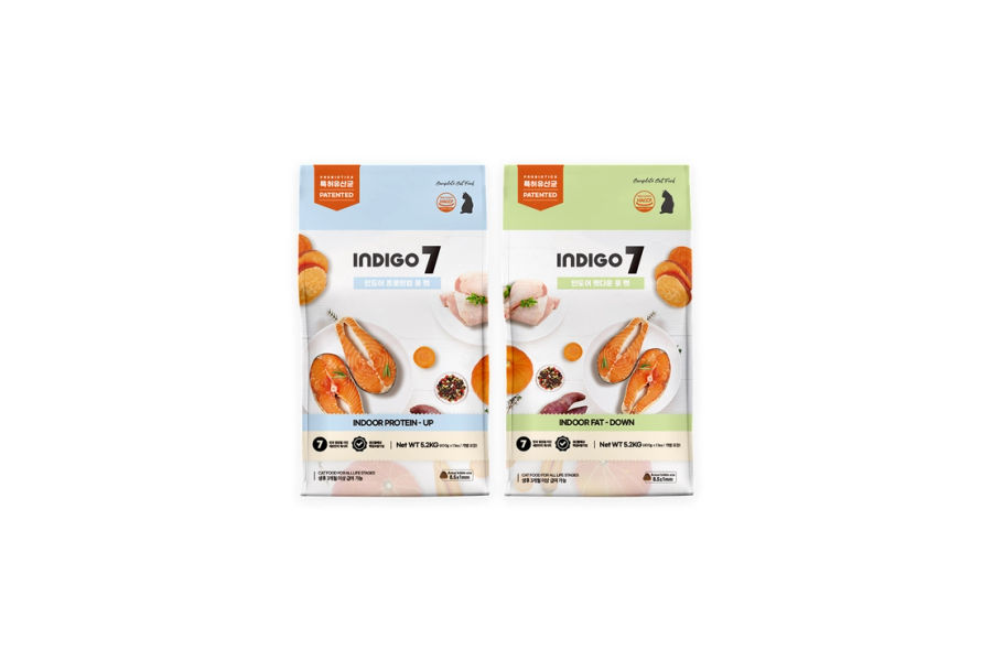 인디고 세븐 반려묘 사료 5.2kg (프로틴업/팻다운)