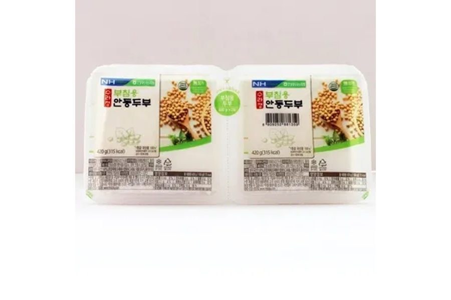 수라청 부침용 두부 420G X 2 국산콩사용