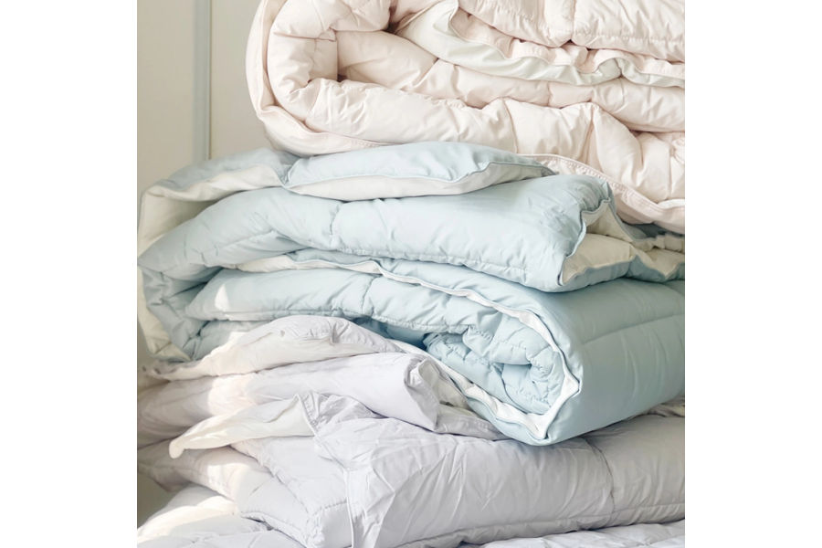 플로티나 마이크로화이버 차렵이불 세트- 퀸 6P