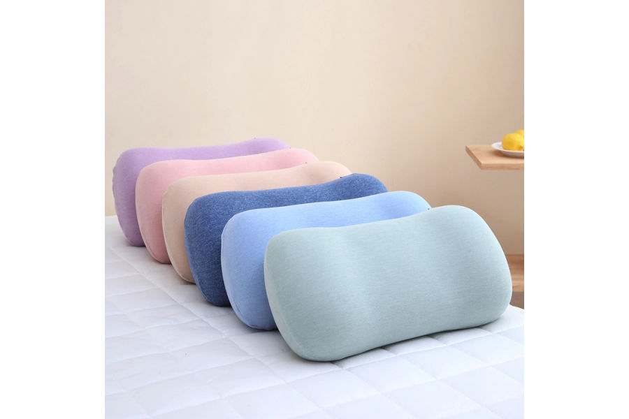 에이프릴앳홈 땅콩형 메모리폼 베개 2개