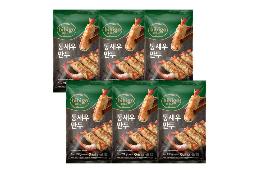비비고통새우만두200g x 6