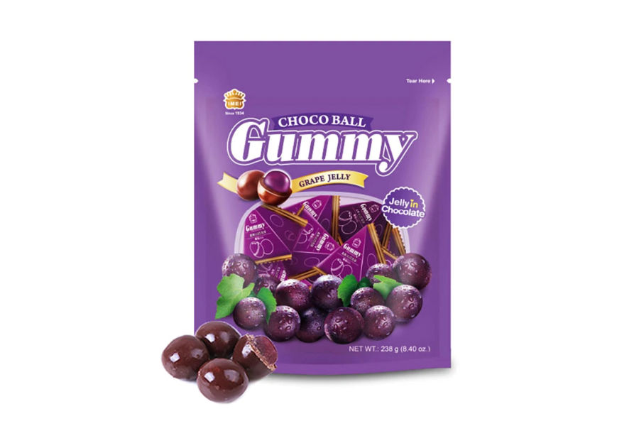 이메이구미초코볼포도맛 952g / 238g x 4