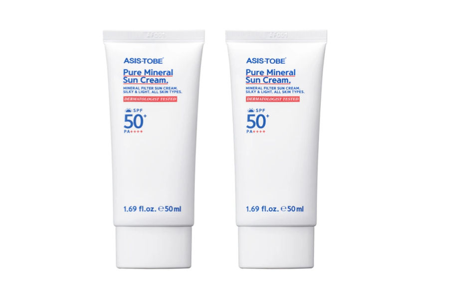 애즈이즈투비 퓨어 미네랄 선크림 50ml x 2