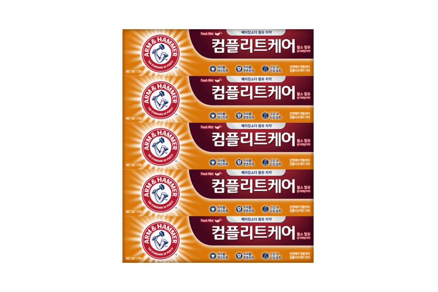암앤해머 컴플리트 케어 치약 178g x 5개/최소구매2