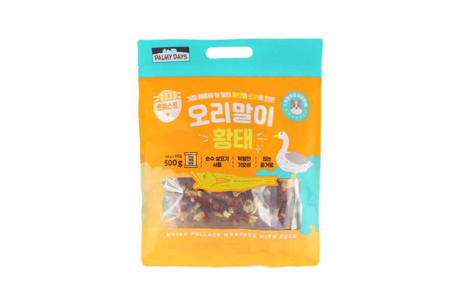 파미데이즈 오리말이 황태 500g