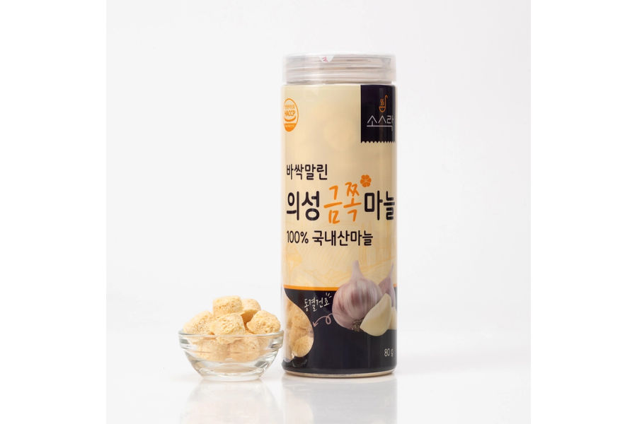 소스락 바싹말린 의성마늘 80g/ 최소구매 2