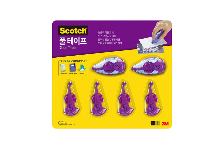 3M 한 손으로 쓰는 풀 테이프 세트