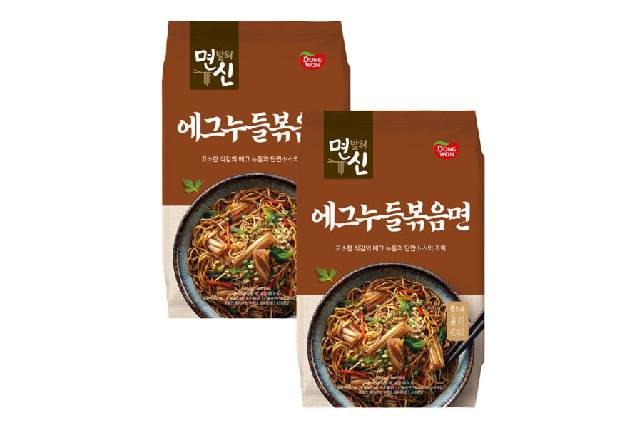 동원 면발의신 에그누들볶음면 91g x 6 / 최소구매 2