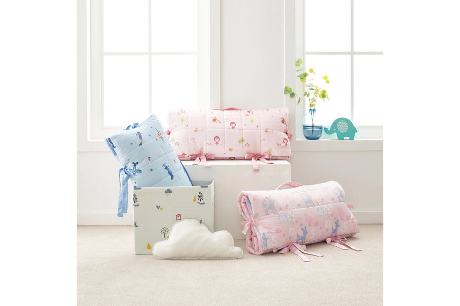 알러텍트 토퍼형 아동 낮잠 이불 세트 3P