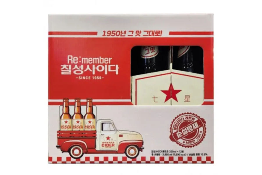 레트로 칠성사이다 330ML X 12