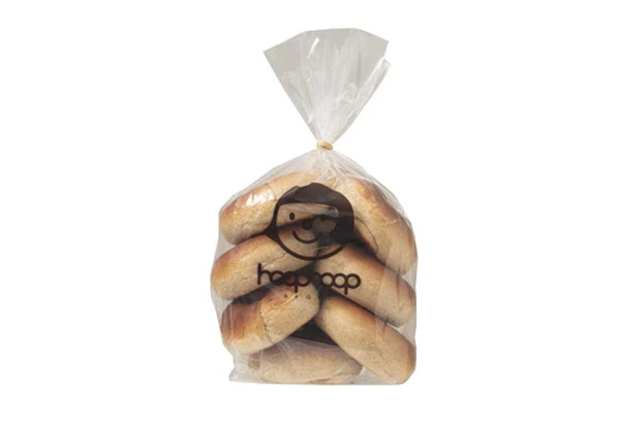 HOOPHOOP 통밀베이글 WHOLE WHEAT MINI BAGELS 10CT/PACK