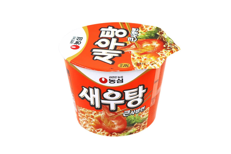 농심 새우탕 큰사발 115g x 16