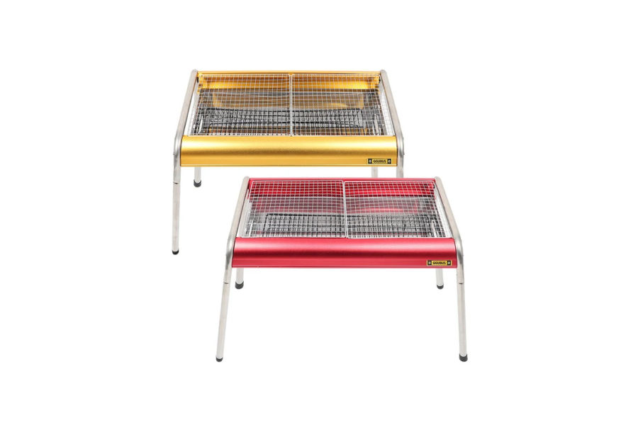 꾸버스 투스텝 컬러 바베큐 그릴