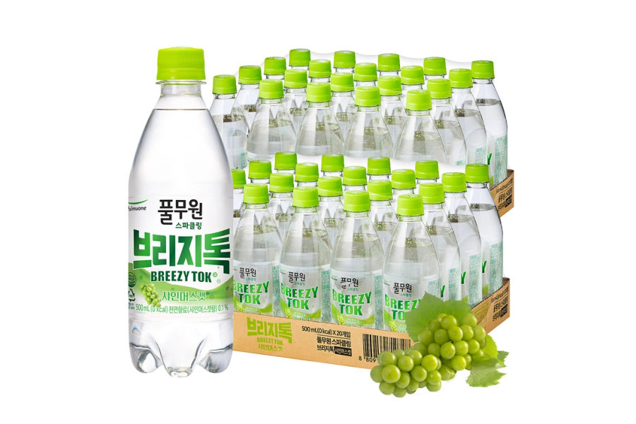 브리지톡탄산수샤인머스켓 500ml x 40
