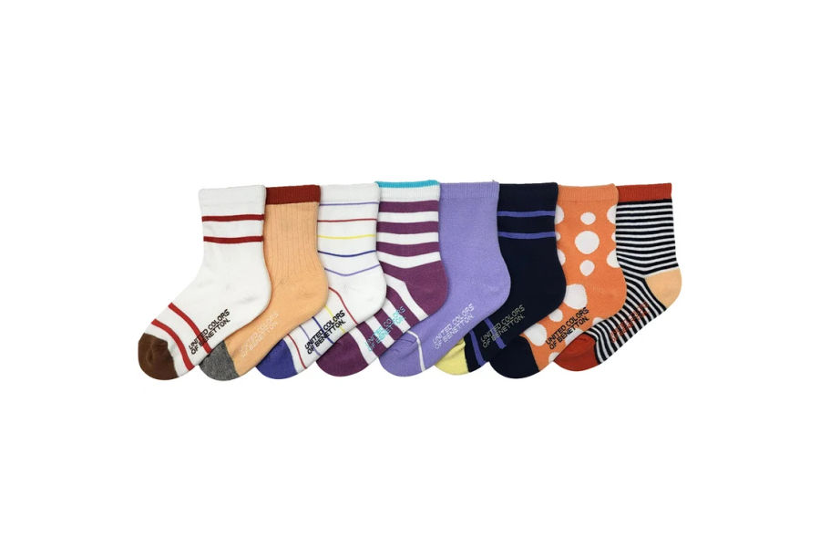 베네통 아동 양말 8족